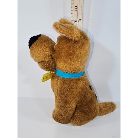 Cartoon Network Vintage Scooby Doo 9" Tall Blue Collar Scooby Tag Plush Stuffed - Picture 2 of 4
